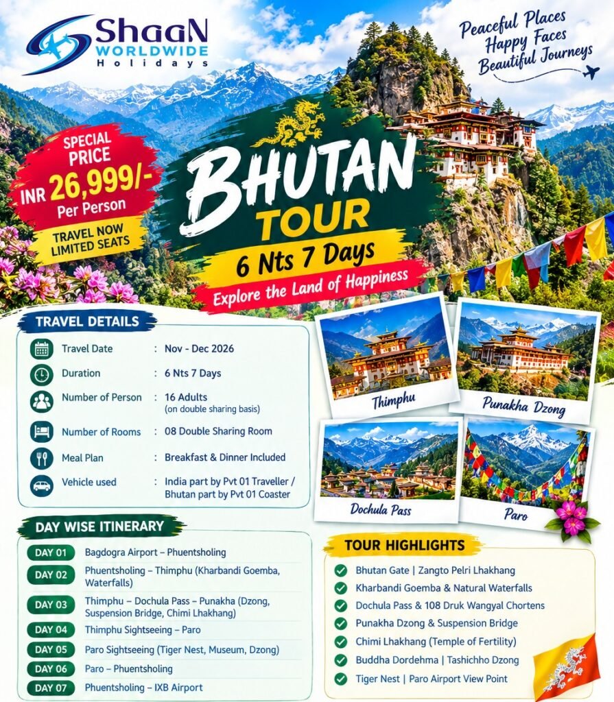 Women Special Group Departures: Bali And Bhutan